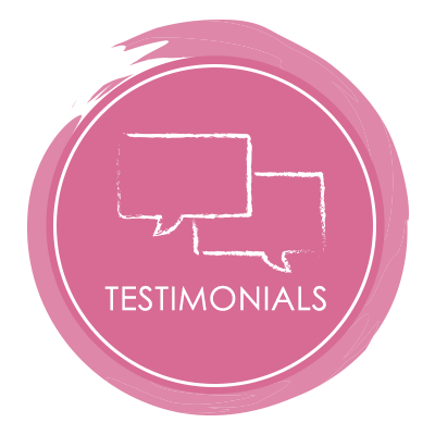 Testimonials Icon Pink